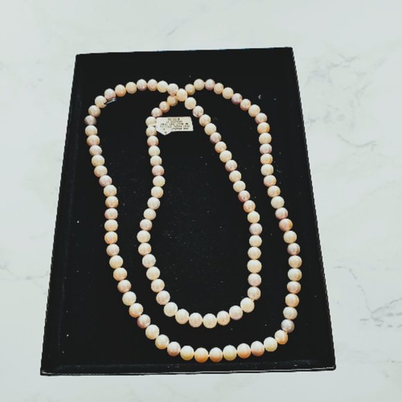 Multi-color Cultured Freshwater Pearl 36" Endless Strand Necklace - Picture 3 of 3